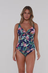 Sunsets Island Getaway Forever Tankini Top Cup Sizes C to DD