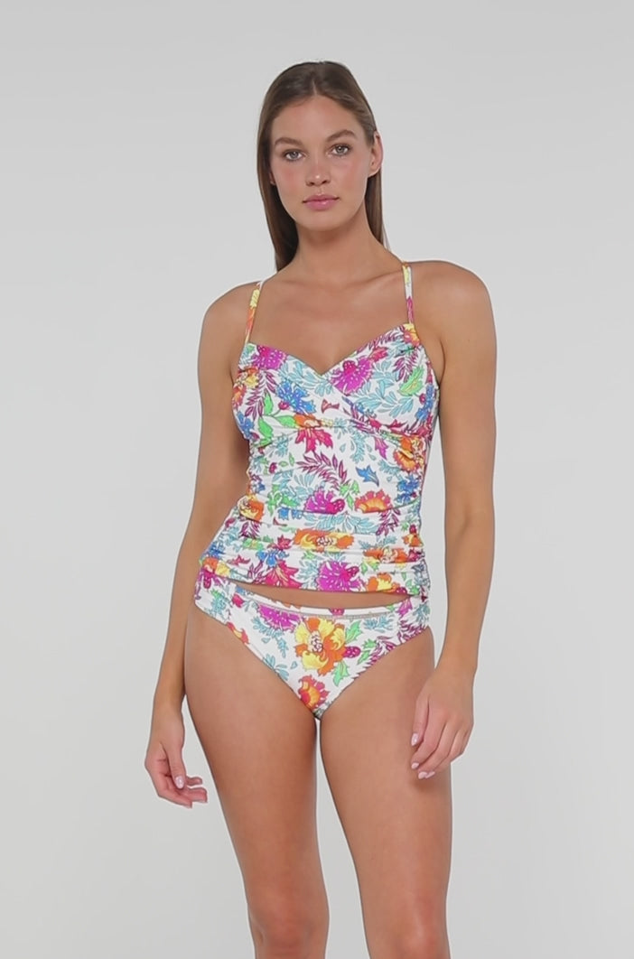 Sunsets Camilla Flora Simone Tankini Top