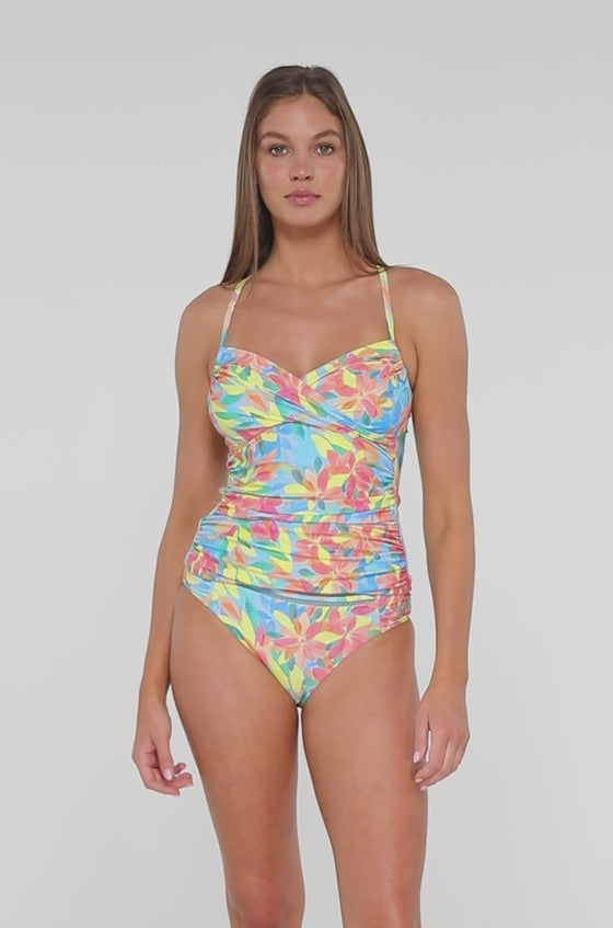 Sunsets Shoreline Petals Simone Tankini Top