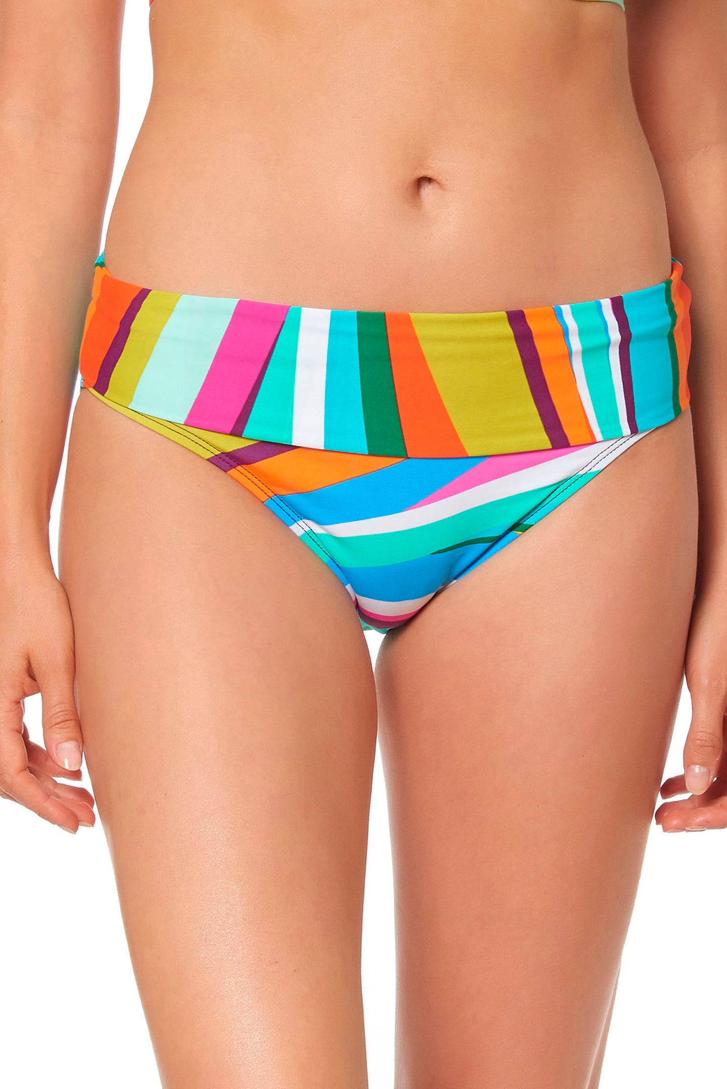 Bleu Rod Beattie Bold Strokes Banded Hipster Bikini Bottom