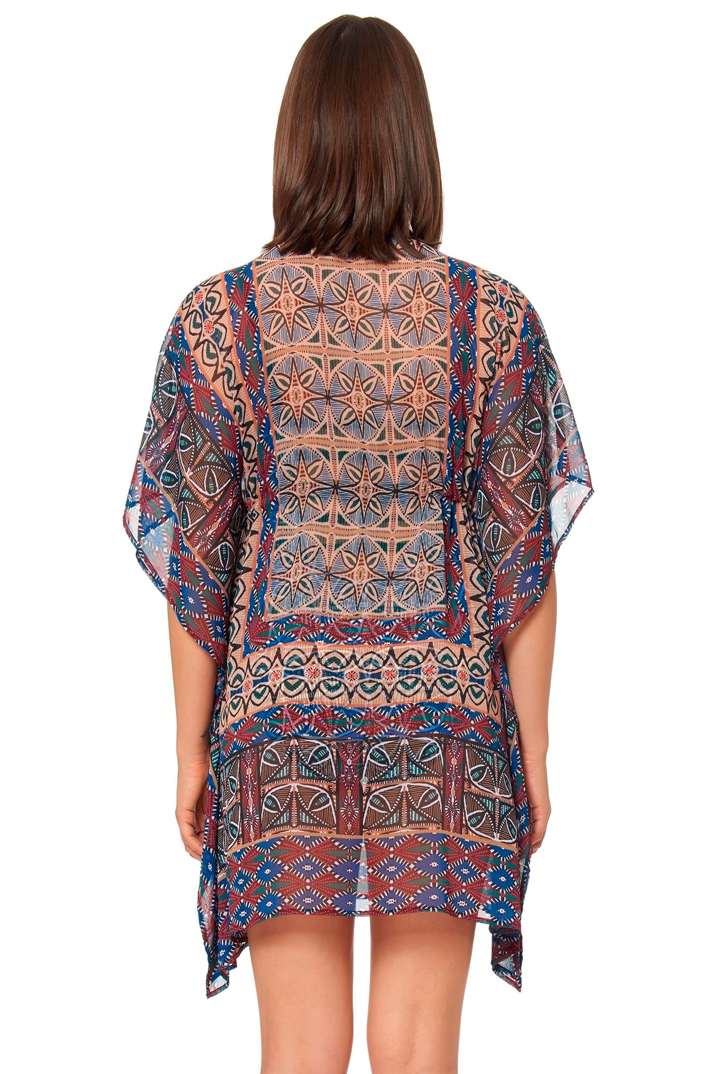 Bleu Rod Beattie Suburban Safari Caftan Cover Up