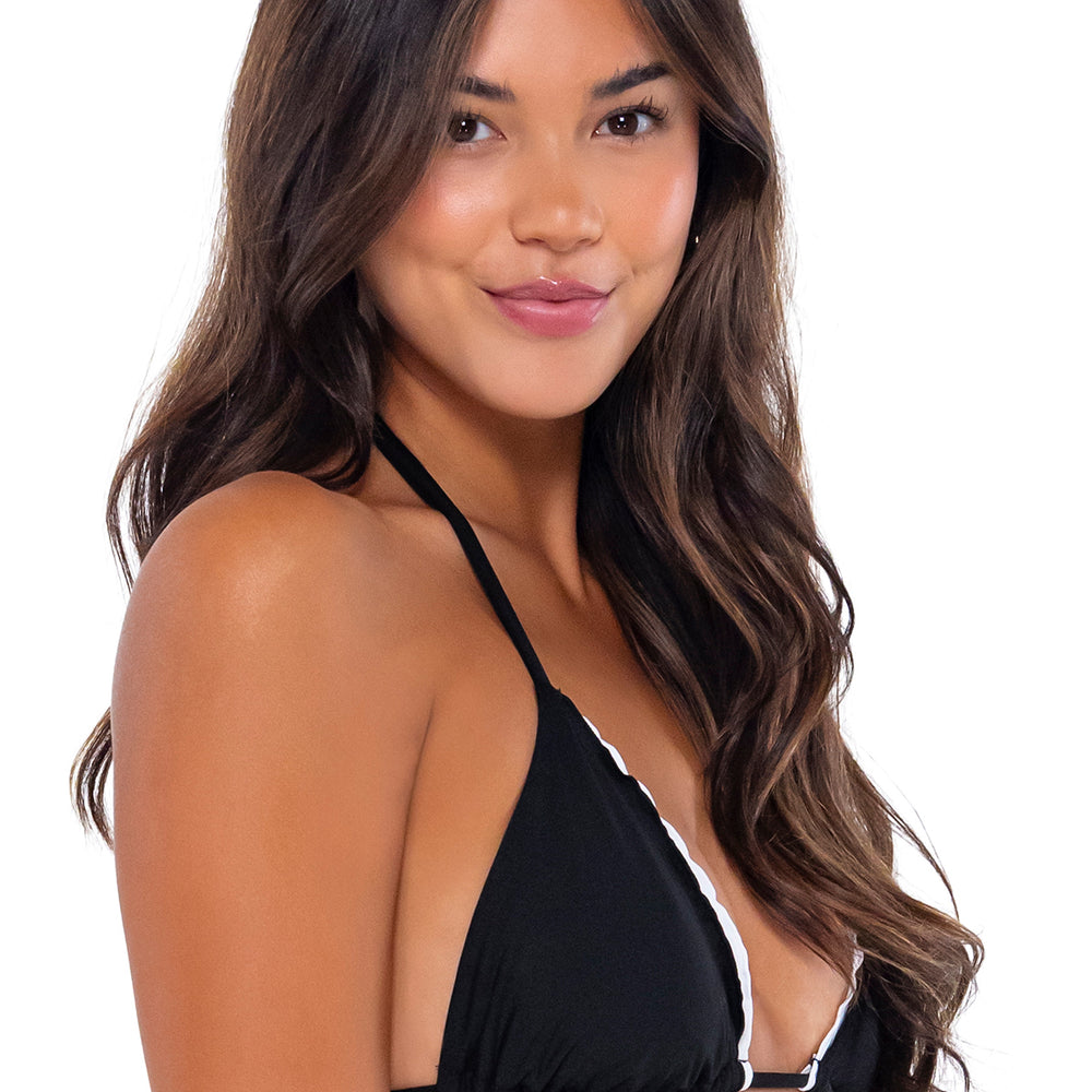 
                      
                        Swim Systems Black Cambria Triangle Bikini Top
                      
                    