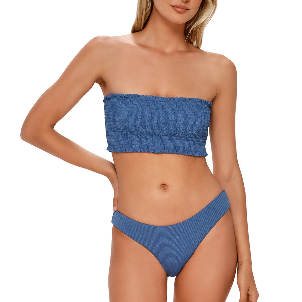 
                      
                        Swim Systems Desert Sky Lurex Kali Tube Top
                      
                    