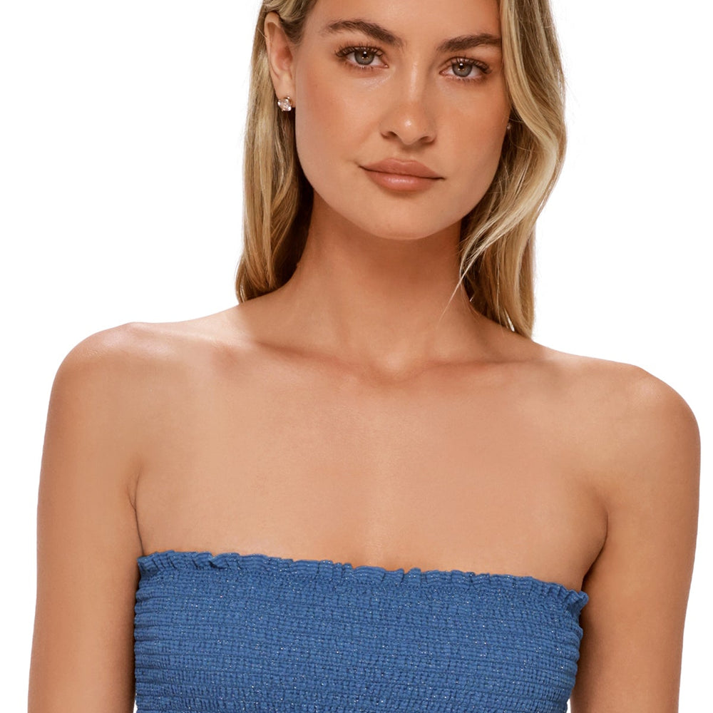 
                      
                        Swim Systems Desert Sky Lurex Kali Tube Top
                      
                    
