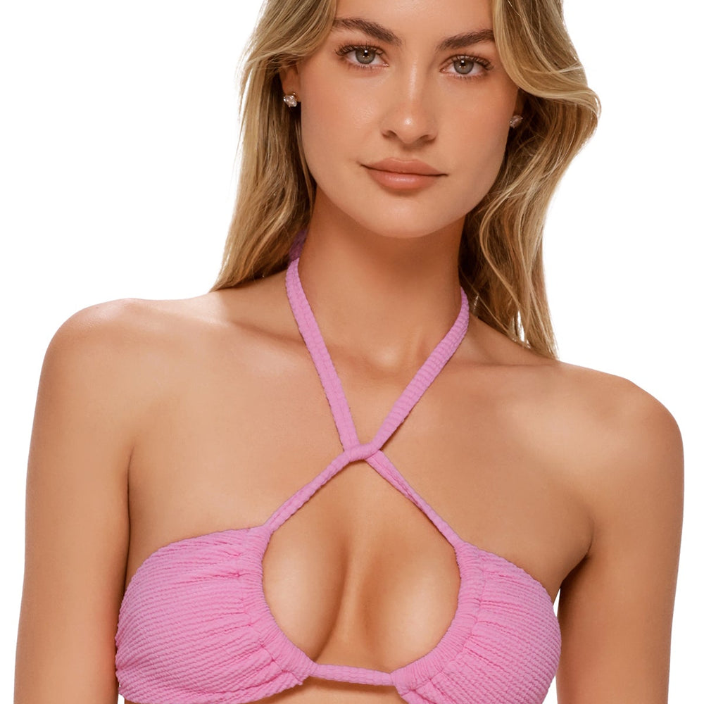 
                      
                        Swim Systems Cotton Candy Scrunch Mila Triangle Top
                      
                    