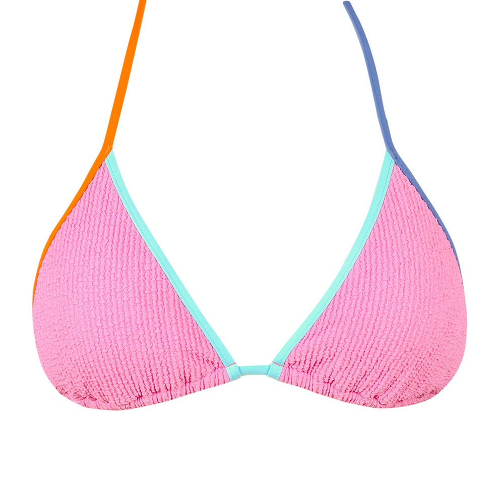 
                      
                        Swim Systems Cotton Candy Scrunch Trisha Triangle Top
                      
                    