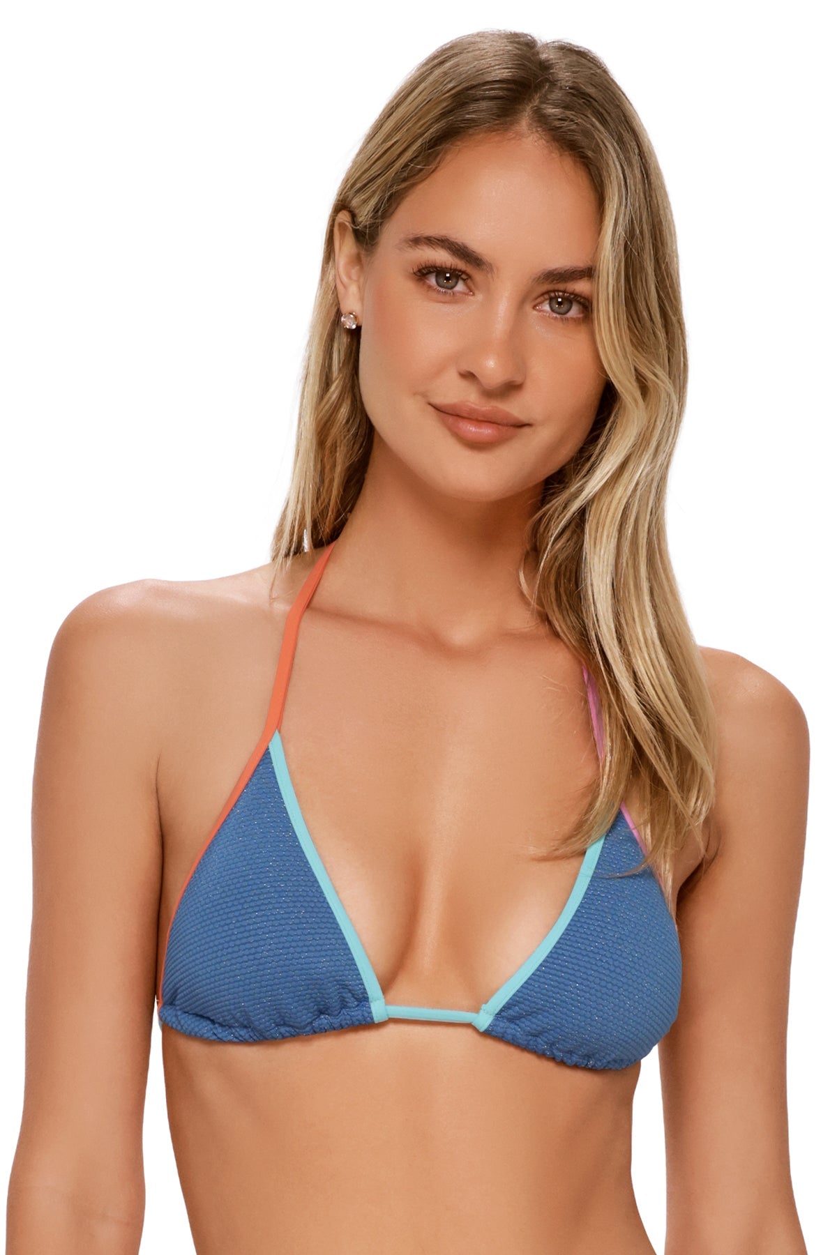 Swim Systems Desert Sky Lurex Trisha Triangle Top