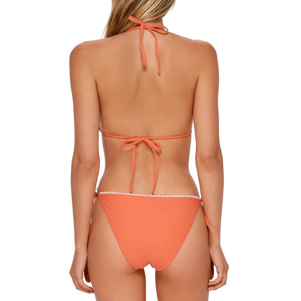 
                      
                        Swim Systems Persimmon Pom Pom Triangle Top
                      
                    