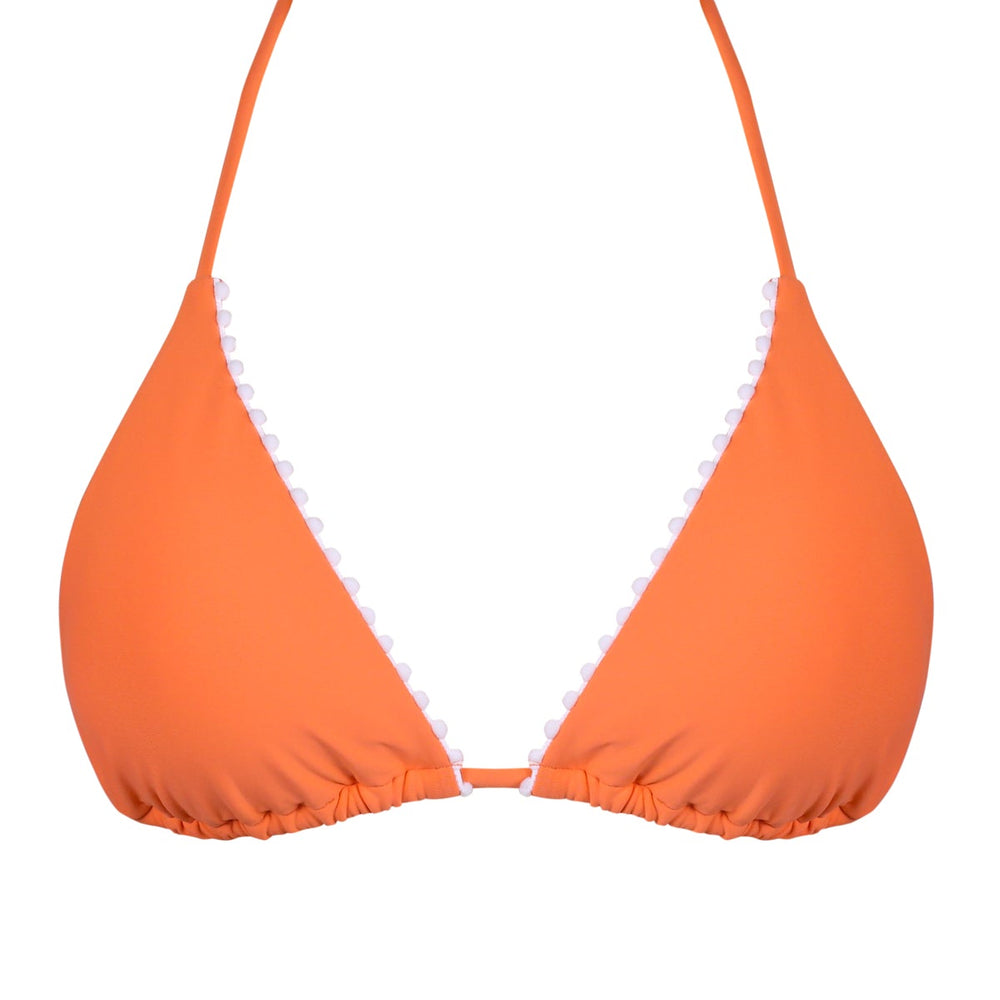 
                      
                        Swim Systems Persimmon Pom Pom Triangle Top
                      
                    