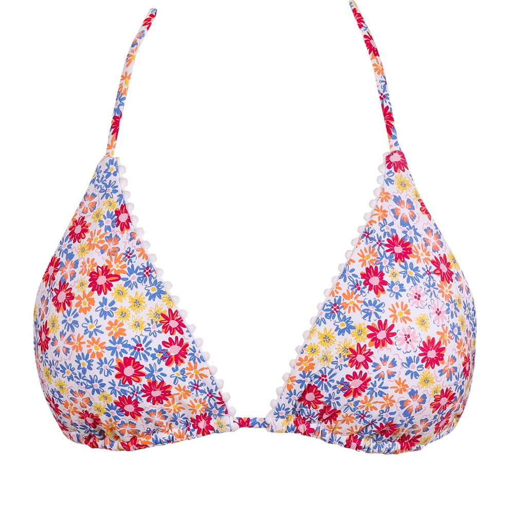 
                      
                        Swim Systems Prairie Petals Pom Pom Triangle Top
                      
                    