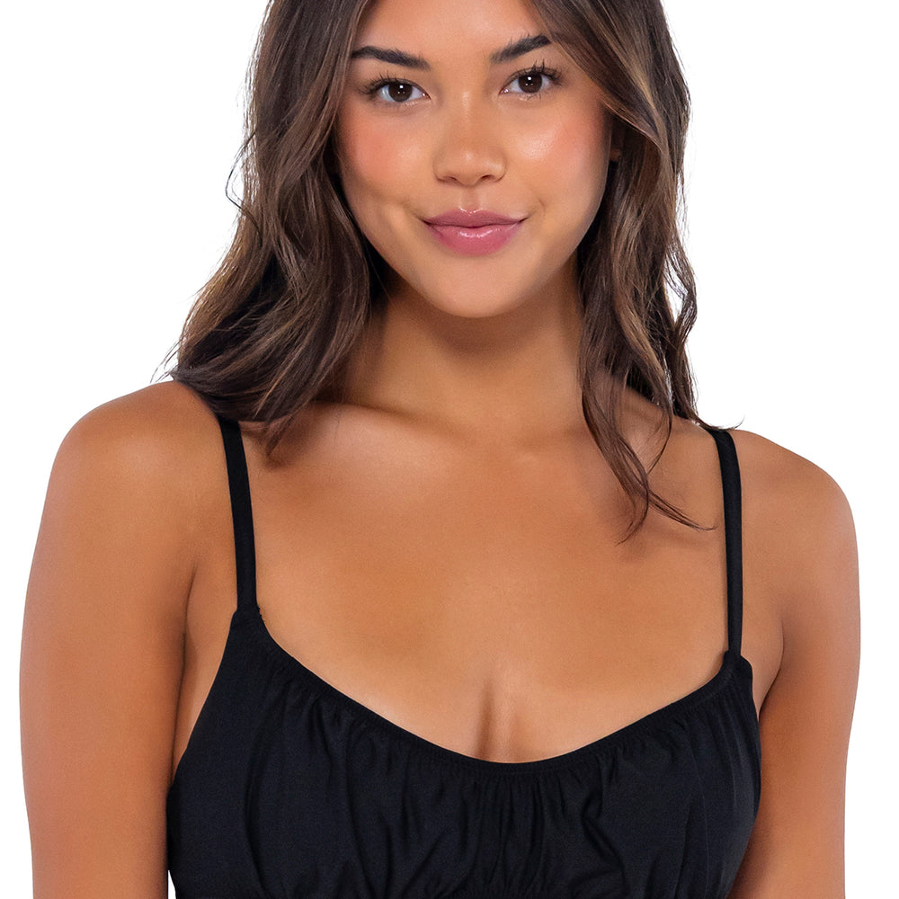 Swim Systems Black Bonnie Bralette Bikini Top