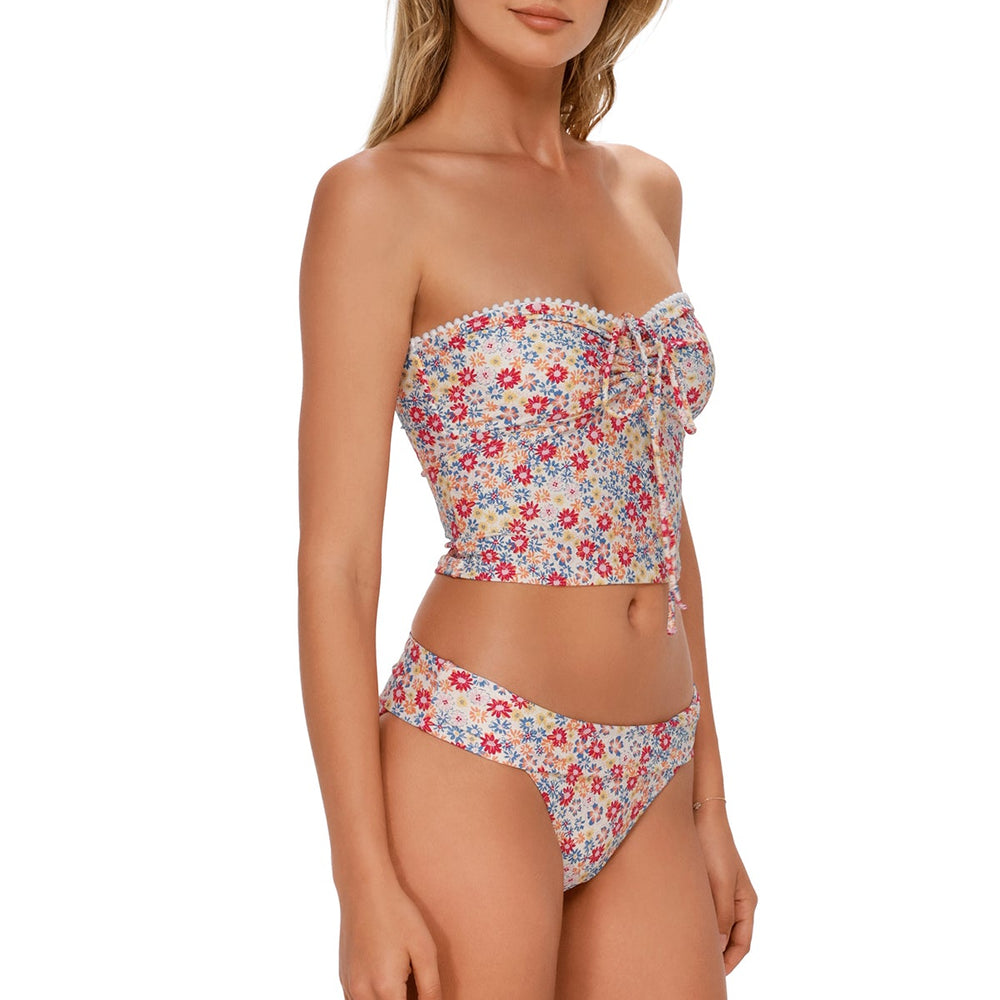 
                      
                        Swim Systems Prairie Petals Pom Pom Dolly Crop Top
                      
                    