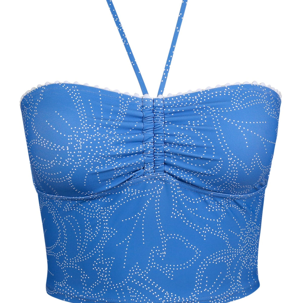 
                      
                        Swim Systems Trailblazer Pom Pom Dolly Crop Top
                      
                    