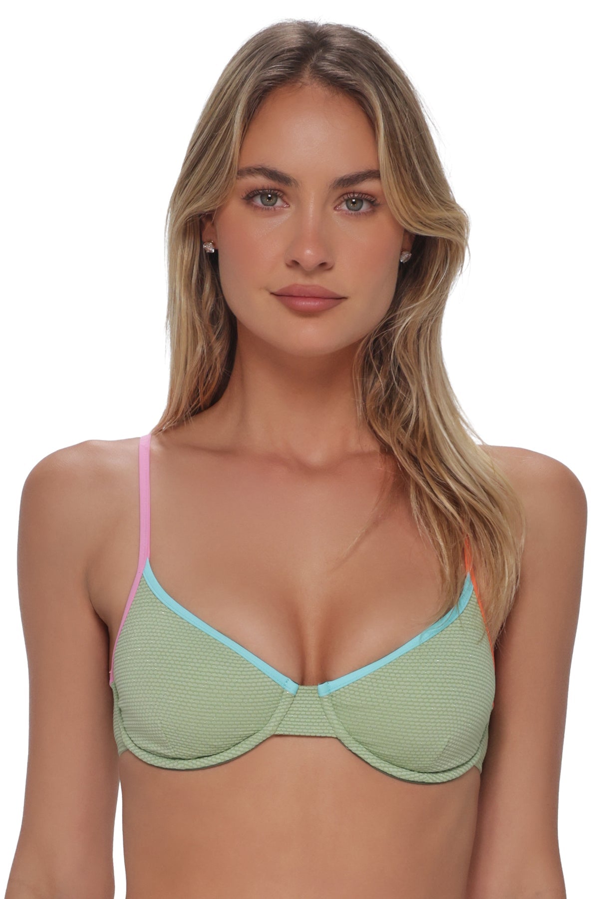 Swim Systems Aloe Lurex Addie Underwire Top