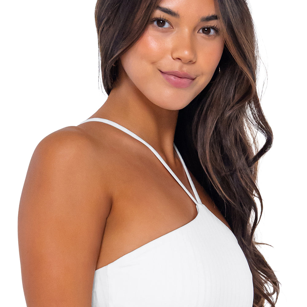 
                      
                        Swim Systems Magnolia Bay Rib Roya High Neck Bikini Top
                      
                    