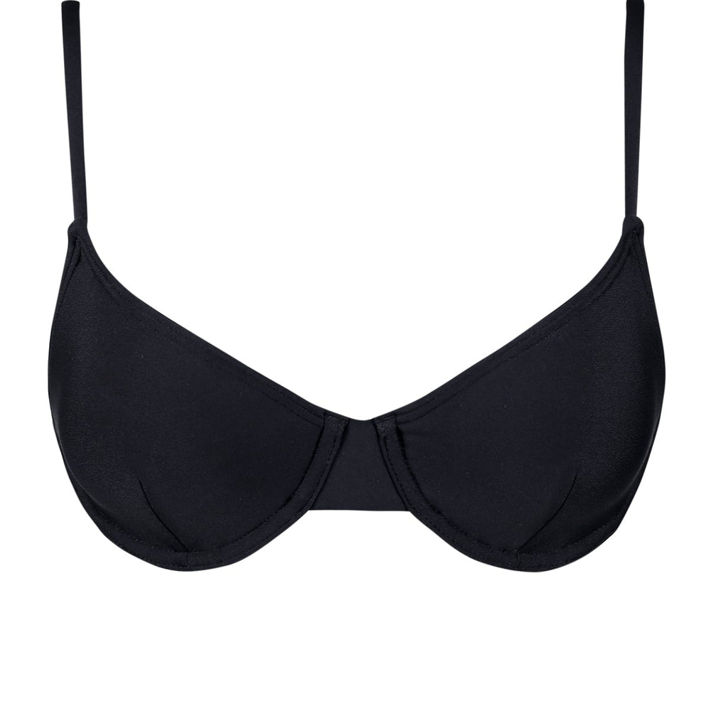 
                      
                        Swim Systems Black Jolene Underwire Top
                      
                    