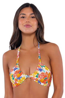 Swim Systems Beach Blooms Kendall Multi-Wear Bikini Top