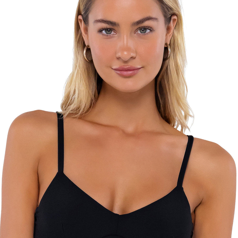 Swim Systems Black Annalee Underwire Bikini Top