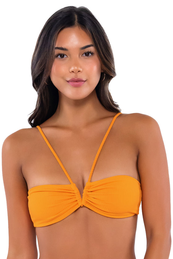B Swim Nectar Flat Rib Anisa V-Wire Bikini Top