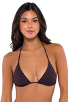B Swim Java Flat Rib Bermuda Triangle Bikini Top