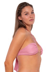 B Swim Blushing Bride Lurex Elisa Triangle Bikini Top