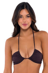 B Swim Java Flat Rib Sasha 3-Ways Bikini Top