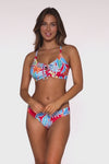 Sunsets Tiger Lily Kauai Keyhole Bikini Top Cup Sizes E to H