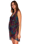 Sunsets Panama Palms Weekend Wrap Dress Cover Up