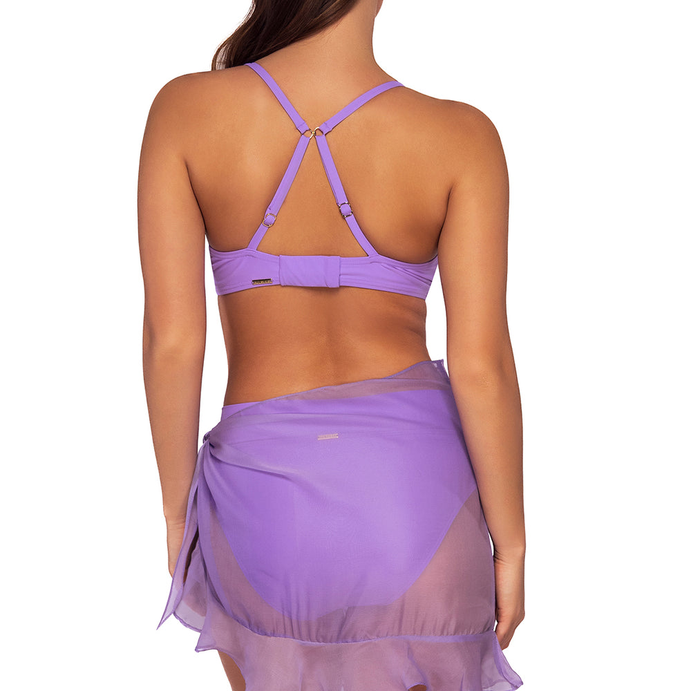 
                      
                        Sunsets Passion Flower Short and Sweet Skirt Cover Up
                      
                    