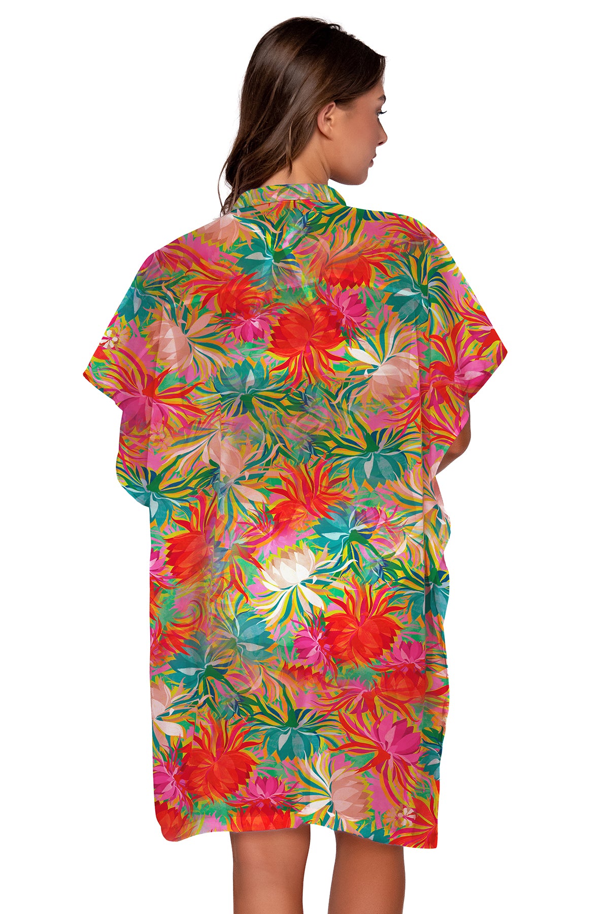 Sunsets Lotus Shore Thing Tunic Cover Up