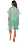 Sunsets Mint Shore Thing Tunic Cover Up