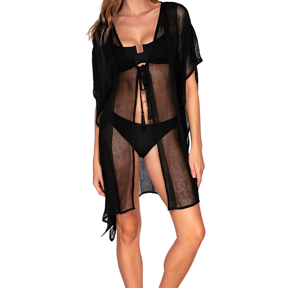
                      
                        Sunsets Black Maldives Tunic Cover Up
                      
                    