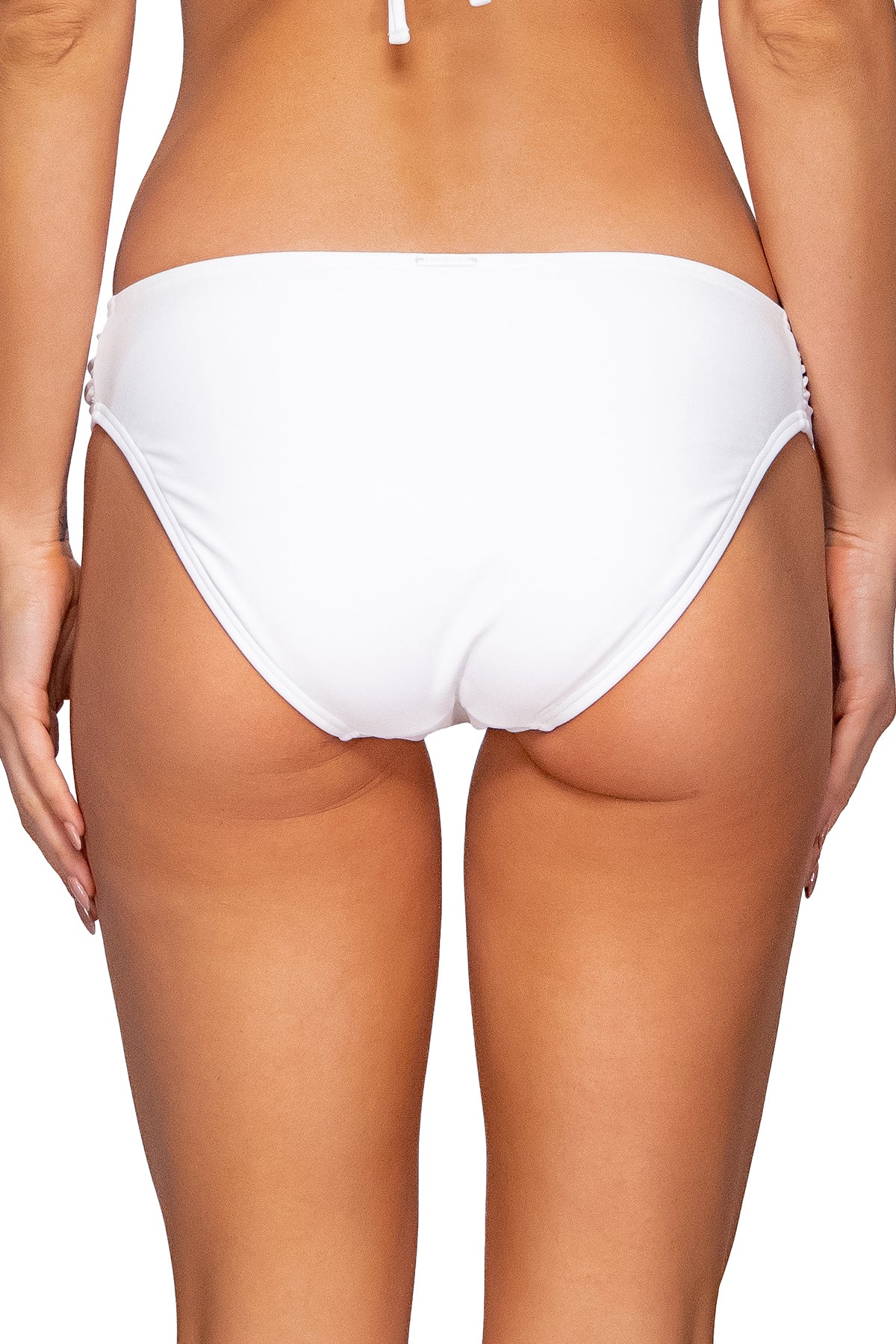 Sunsets White Lily Audra Hipster Bikini Bottom