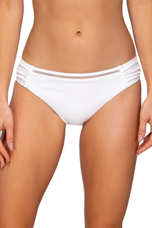  Sunsets White Lily Audra Hipster Bikini Bottom