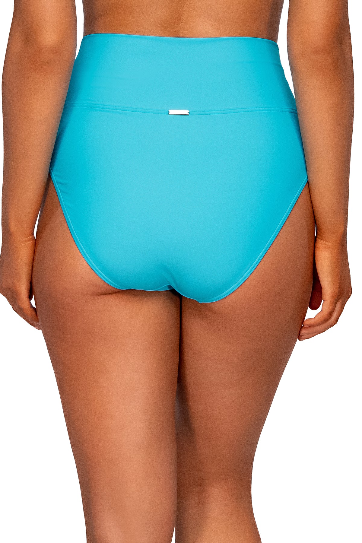 Sunsets Blue Bliss Hannah High Waist Bikini Bottom