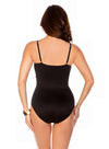 Miraclesuit Mystify Underwire Slimming Meshed One Piece Black