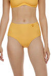 Body Glove Smoothies Sundream Ginger High-Waisted Side Strap Bikini Bottom