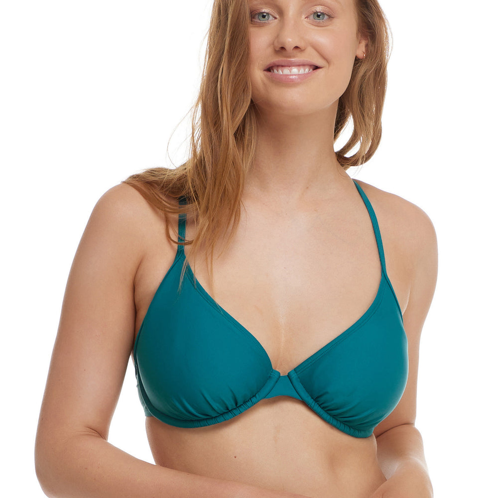 Body Glove Smoothies Kingfisher Solo Cup Sizes Underwire Bikini Top