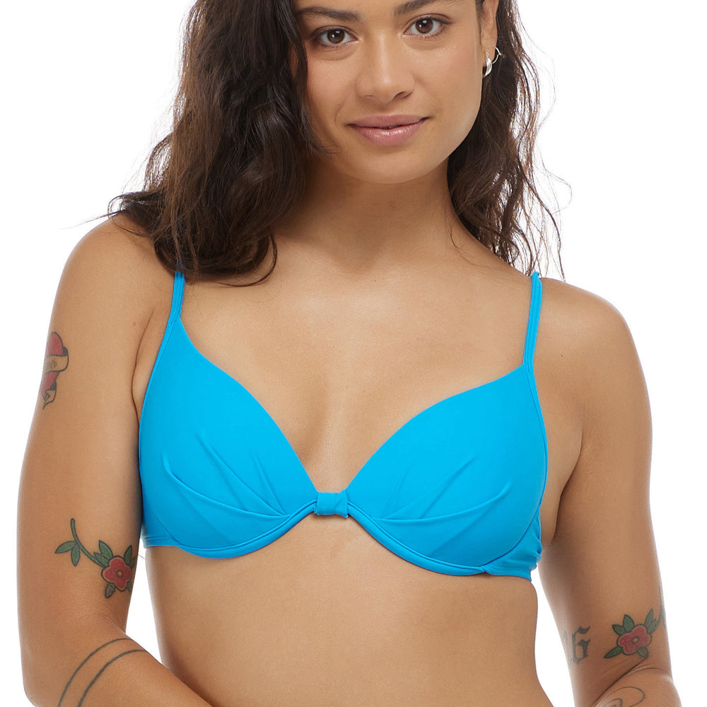
                      
                        Body Glove Smoothies Coastal Greta Underwire Push Up Bra Top
                      
                    