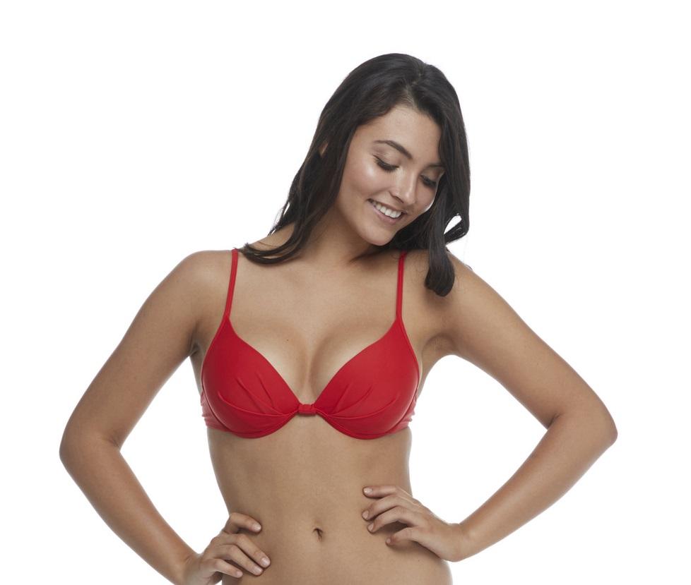 Body Glove Smoothies True Greta Underwire Push Up Bra Top