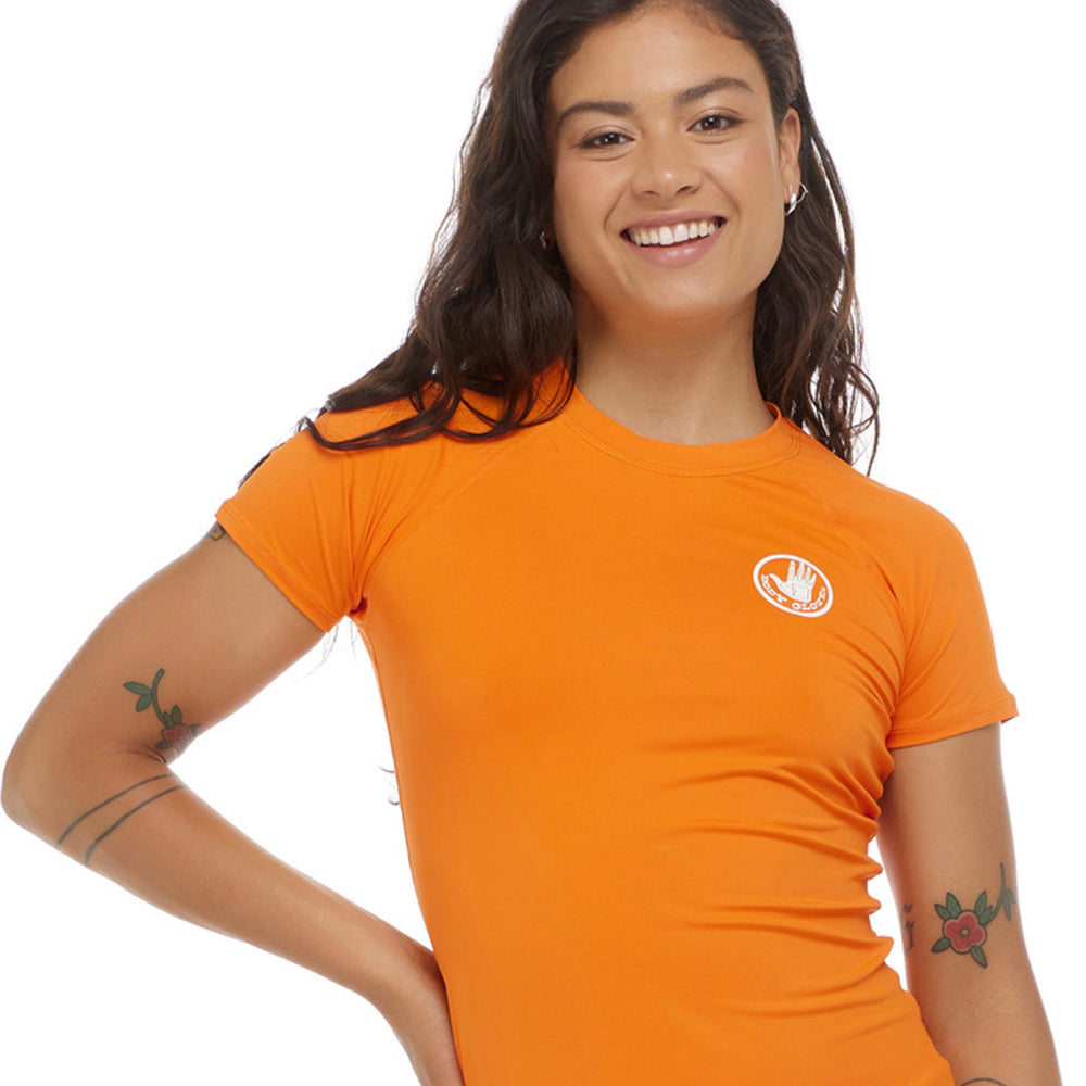 Body Glove Smoothies Goldfish In Motion Short-Sleeve Rash Guards
