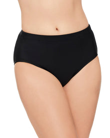  Penbrooke Swim Solid Basic Pant Bikini Bottom Black