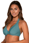Sunsets Ocean Muse Halter Bikini Top Cup Sizes E to H
