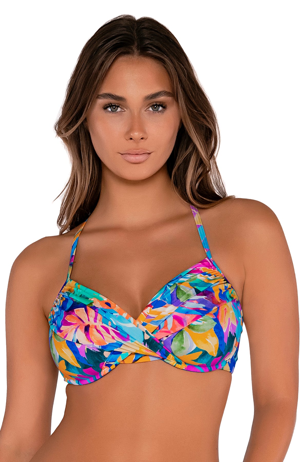 Sunsets Alegria Crossroads Underwire Bikini Top Cup Sizes C to DD