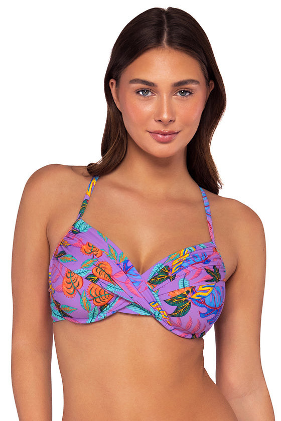 Sunsets Isla Bonita Crossroads Underwire Bikini Top Cup Sizes C to DD