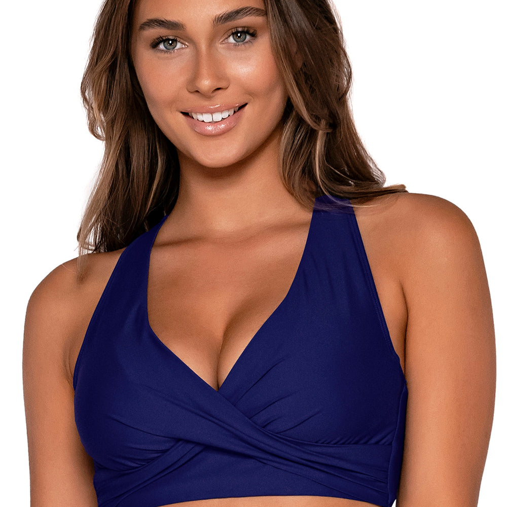 
                      
                        Sunsets Indigo Elsie Bikini Top Cup Sizes C to DD
                      
                    