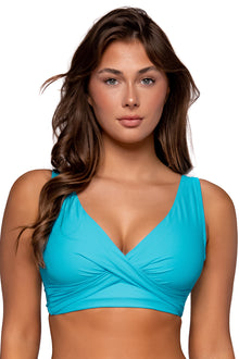  Sunsets Blue Bliss Elsie Bikini Top Cup Sizes C to DD