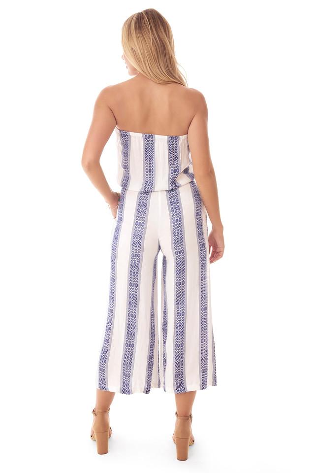 Take Cover by Penbrooke White Bandeau Jumpsuit Cover Up