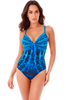  Miraclesuit The Beach Goes On Pin-Up Underwire One Piece
