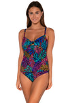 Sunsets Panama Palms Maeve Tankini Top Cup Sizes E to H